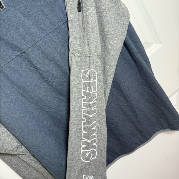 New Era Seahawks long sleeve ¼ front zip - size XL. LIGHTWEIGHT! - Picture 5 of 7